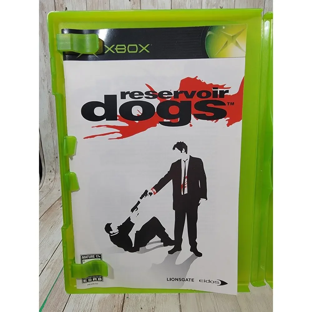 Reservoir Dogs Original (Microsoft Xbox, 2006) Complete